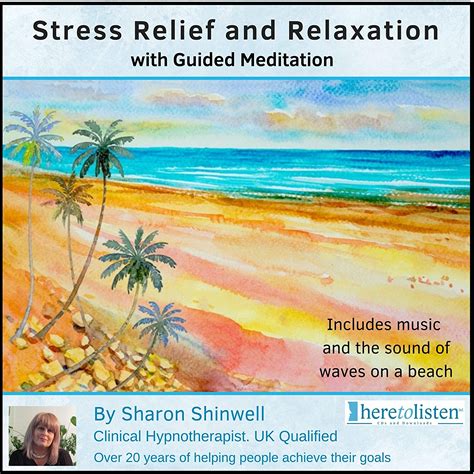Guided Imagery Meditation Deep Relaxation For Stress Relief Cd Sharon Shinwell Dip Couns Dip