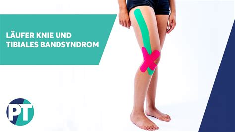 Läufer Knie Ilio Tibiales Bandsyndrom Medical Taping Physiotape