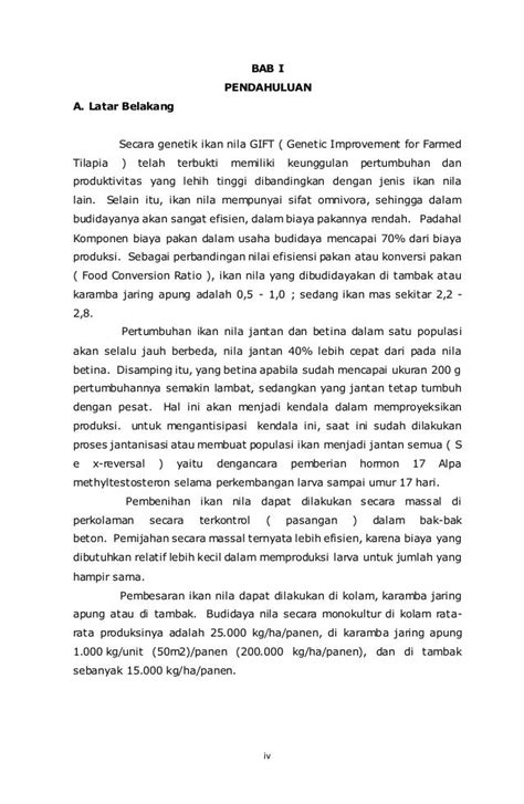Daftar Pustaka Ikan Nila - Dunia Sosial