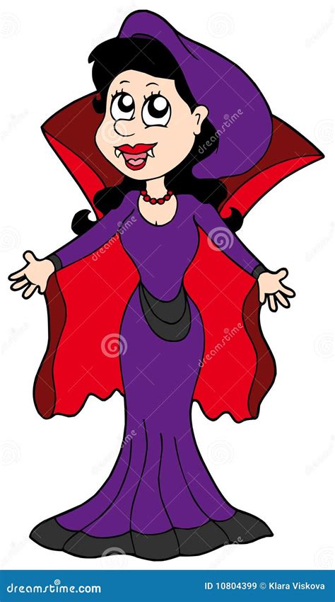 Cute Vampire Woman Royalty Free Stock Images Image 10804399