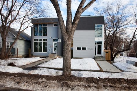 Edmonton & area stucco coating and repair. L House - Modern - Exterior - Edmonton - by Engelman ...