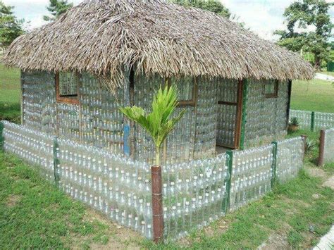 Nipa Hut Made Of Plastic Bottles Plastic Bottle House Plastic Bottle