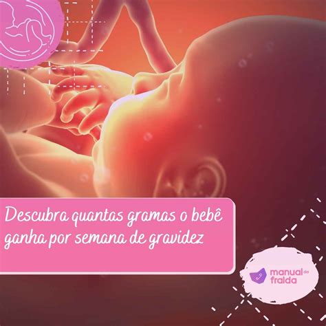 Quantas Gramas O Bebê Ganha Por Semana