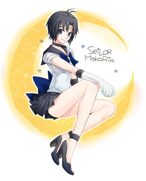 Safebooru 1girl Bishoujo Senshi Sailor Moon Black Hair Blue Eyes Blue Skirt Character Name