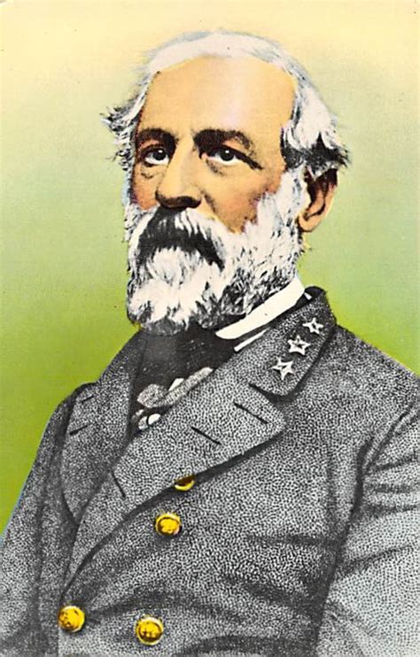 Gen Robert E Lee Commanding General Of The Confederate Forces Usa