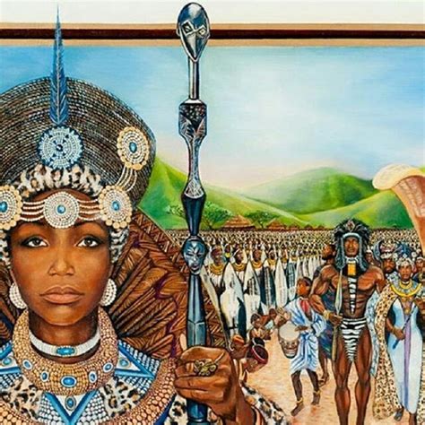 Les Héroïnes Nandi Mère De Chaka Zulu Et Et Reine Du Zululand