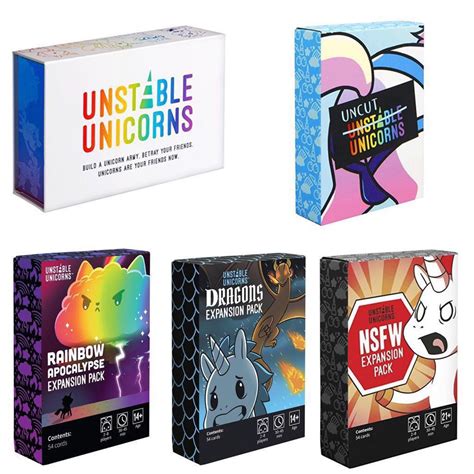 Unicorn cards come in three varieties. Unstable Unicorns Card Game Pack | Shopee Philippines