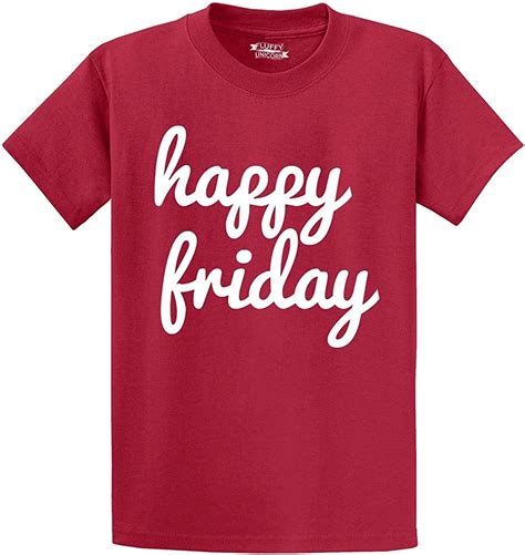 Happy Friday T Shirt 2636 Jznovelty