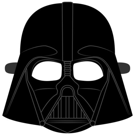 Fight club splice subliminal message effect how to (adobe premiere pro cc tutorial). Darth Vader Helmet Mask Template | Free Printable ...