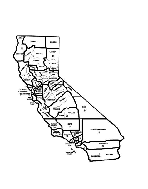 District Map California State Pta