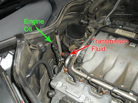 This transmission is not equipped with a dipstick and requires a special service tool to verify fluid level. No oil dipstick? | Mercedes-Benz Forum