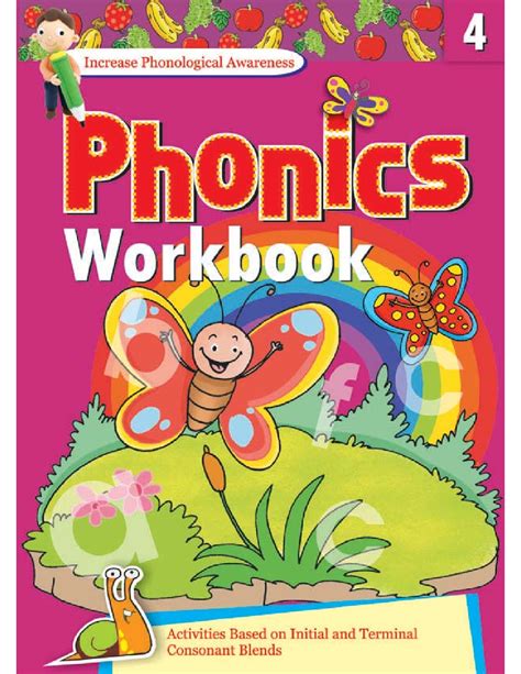 Phonics Workbook Kindergarten Phonics Kindergarten Workbook