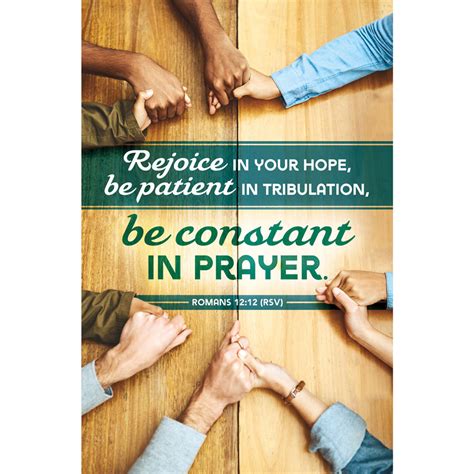 Bulletin 11 General Call To Prayer Be Constant In Prayer Pack Of 100