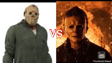 Michael Myers Vs Jason Voorhees At2 Youtube