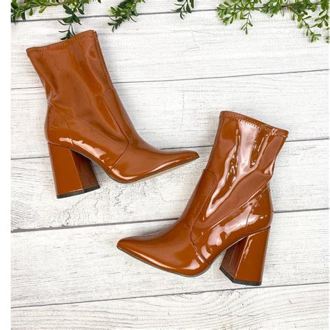 Womens Brown And Orange Boots Depop
