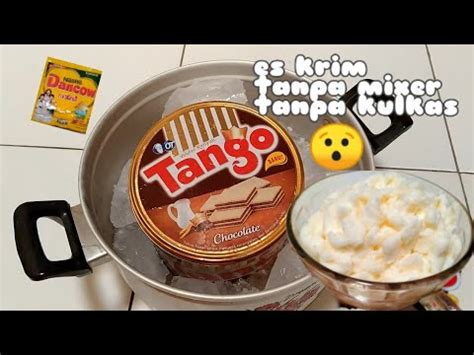 Cara Membuat Es Krim Tanpa Kulkas Tanpa Mixer YouTube
