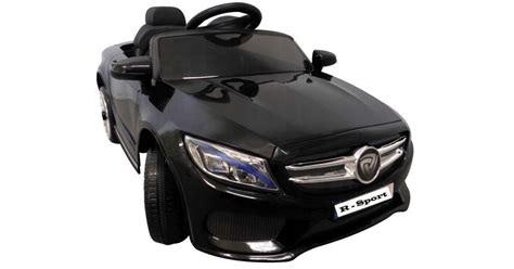 Az autó távirányítóval is vezérelhető. Elektromos beülős cabrio sport autó gyerekeknek, fekete ...