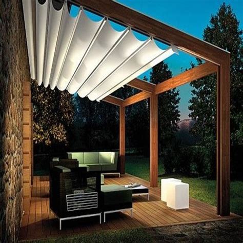 The word pergola originates from the latin pergula which loosely refers to a projecting eave ().these decorative yard designs are frequently built from wood. Image result for retractable pergola roof diy | Backyard ...