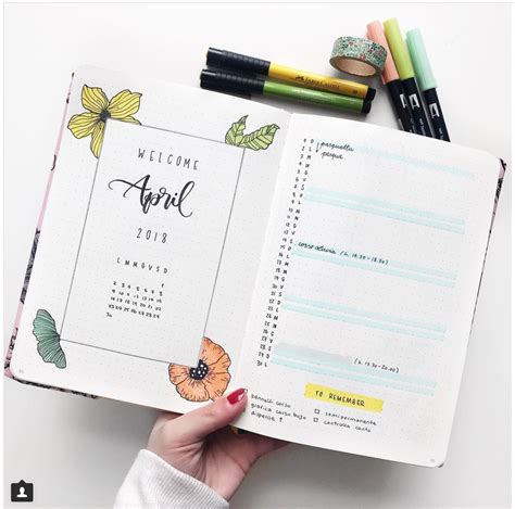 20 Monthly Spread Layouts For Your Bullet Journal Ideas And