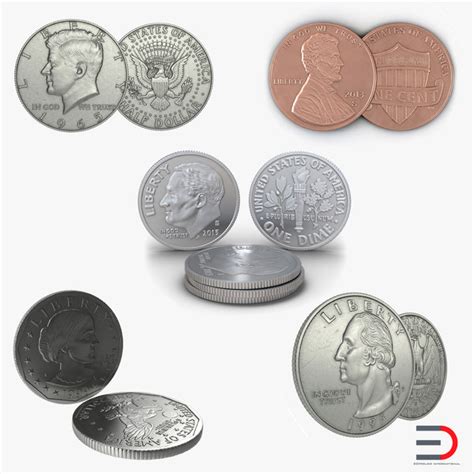 Free 3d Coin Models Turbosquid