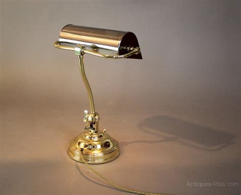 Antiques Atlas Classic Bankers Desk Lamp Polished