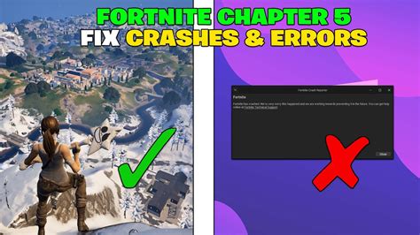 How To Fix Fortnite Chapter Random Crashes And Errors Season Fortnite Crash Reporter
