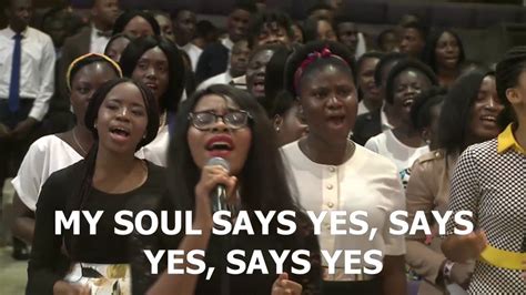 My Soul Says Yes Cu Choir Youtube