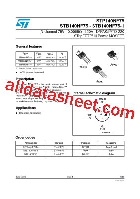 P Nf Datasheet Pdf Stmicroelectronics