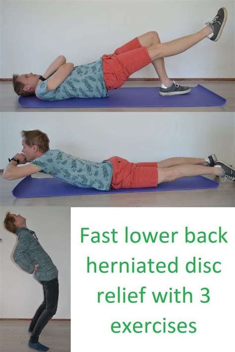 Herniated Disk In Lower Back Causes And Relief With 3 Exercises