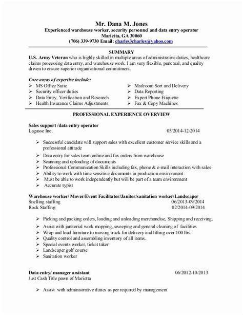 A proven job specific resume sample for landing your next job in 2021. 23 Warehouse Job Description Resume in 2020 | Job resume ...
