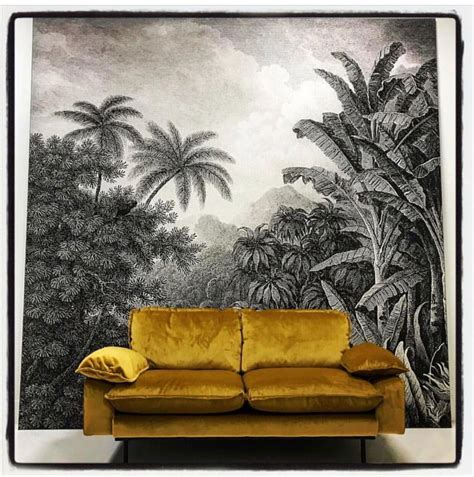 Oversized Jungle Inspired Wall Hanging Mural Xl