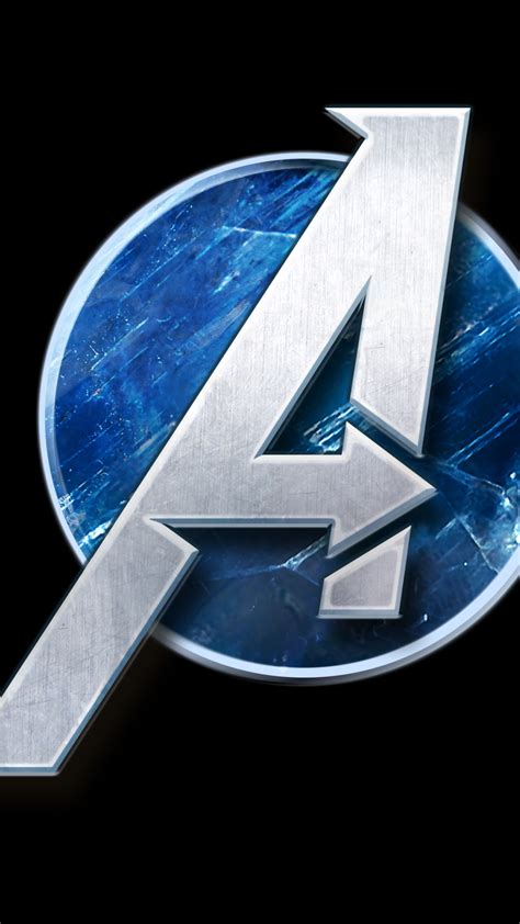 1080x1920 Resolution Marvels Avengers Game Logo Iphone 7 6s 6 Plus