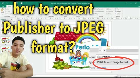 Select up to 20 jpg or jpeg images from you device. How to Convert Publisher to JPEG FORMAT - YouTube