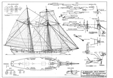 Sailing Ship Model Model Ship Building Model Boat Plans