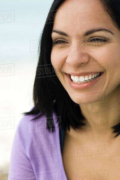 Woman Smiling Portrait Stock Photo Dissolve