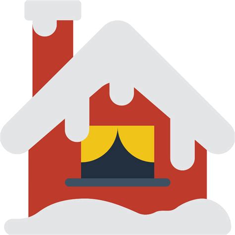 Cabin Christmas Vector Svg Icon Svg Repo