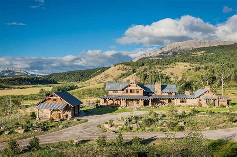 Rustic Modern Mountain Ranch Nestled In The Rugged Montana Landscape