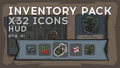 Inventory Icons Gamedev Market