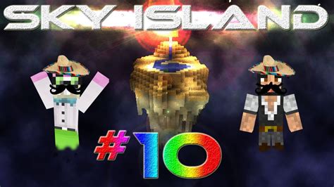 Minecraft Sky Island Survival 10 Monster Trap Youtube
