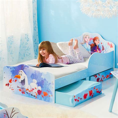 These frozen toddler room ideas aren't exactly unique to our little girl's room. Disney Frozen 2 Toddler Bed with Storage Kids + Plus Foam ...