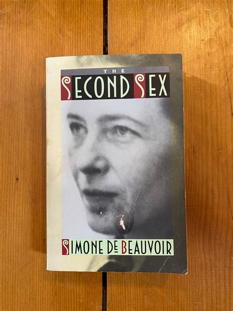 The Second Sex By Simone De Beauvoir 1989 Vintage International Etsy