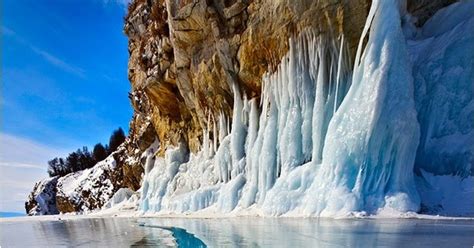 No1 Amazing Things Frozen Lake Baikal Russia