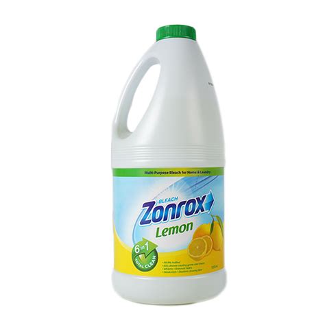 Zonrox Bleach Lemon Scent 12gal All Day Supermarket