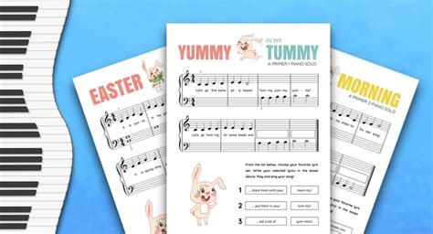 An Easter Piano Solo Pack For Primer Students Wunderkeys