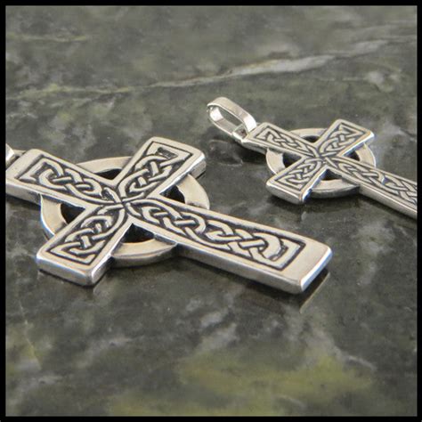 Sterling Silver St Brigid Cross Pendant Walker Metalsmiths Celtic Jewelry