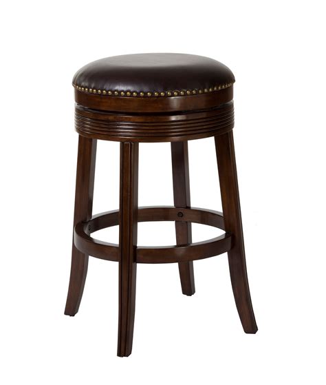 Hillsdale Furniture Tillman Wood Backless Bar Height Swivel Stool