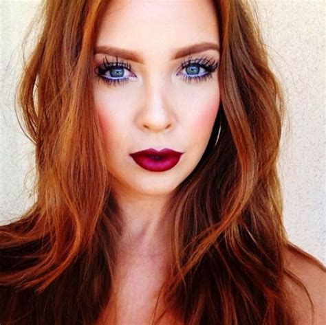 redhead makeup i love makeup makeup inspo makeup inspiration lovely eyes beautiful lips