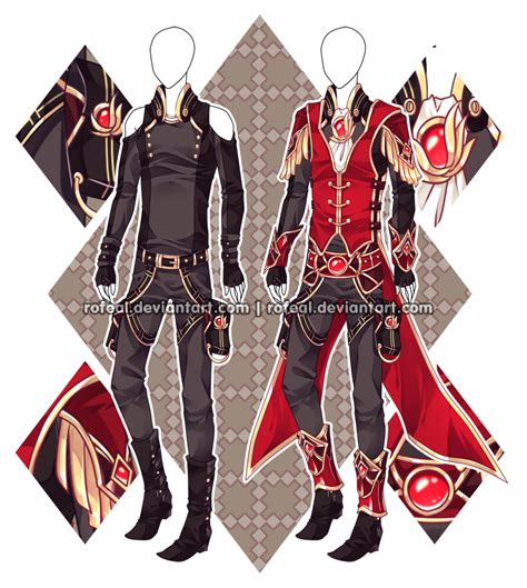 Auctionclosed By Rofeal On Deviantart Anime Outfits Boy Outfits