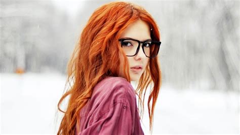 Women Snow Outdoors Redhead Women Outdoors Ebba Zingmark Glasses