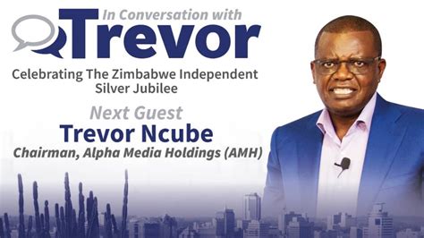 Chairman Alpha Media Holdings Amh Trevor Ncube In Conversation With Trevor Youtube